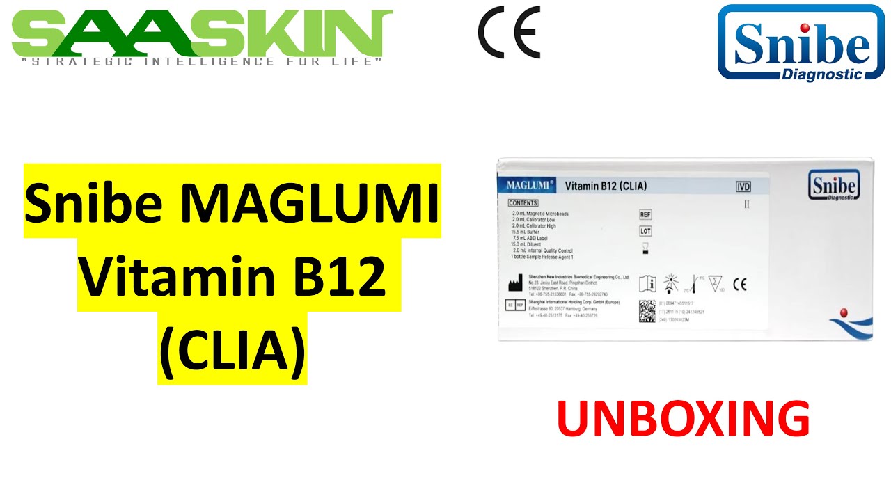 Витамин B12 Snibe MAGLUMI (CLIA) | Номер по каталогу - #130263002M | Медицинский анализатор | Наб...