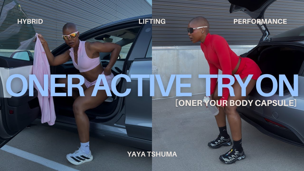 ONER ACTIVE TRY ON HAUL | oner your body through movement capsule, first drop of the year