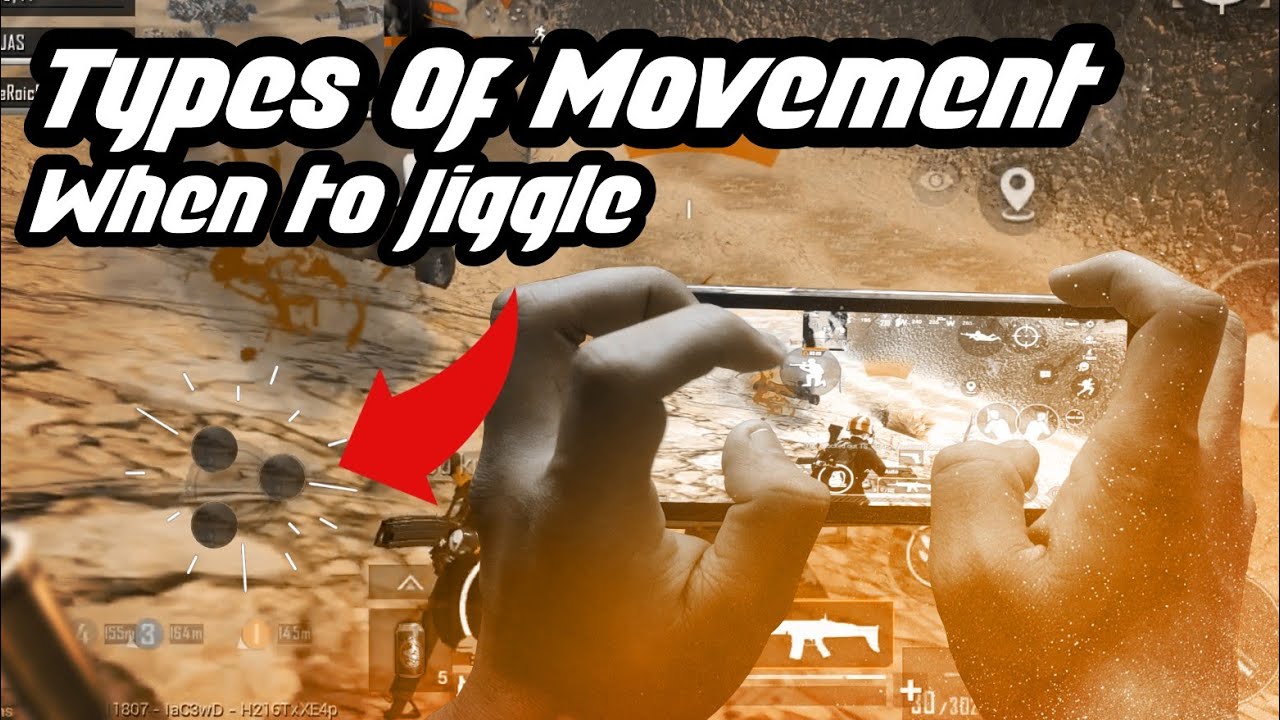Types Of Movement In Close Range | Jiggle Movement Like Jonathan | PUBG Mobile (Detailed Video)