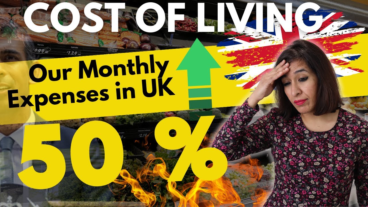 Monthly Cost Of Living In The UK | How Much Does It Cost To Live In England? | Monthly Income In UK