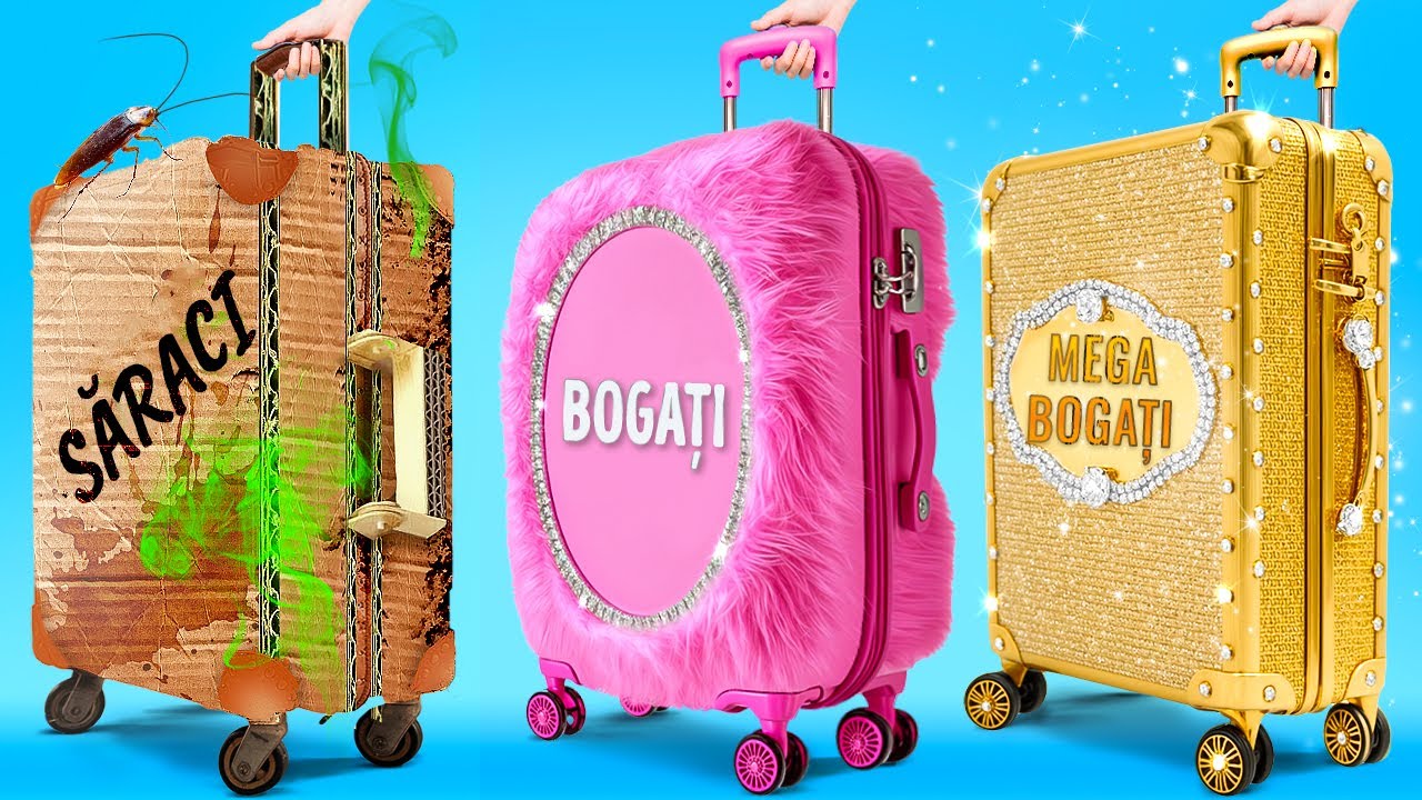 Părinți bogați vs părinți săraci în vacanță! Dezvăluim cele mai tari trucuri de călătorie – 123 GO!