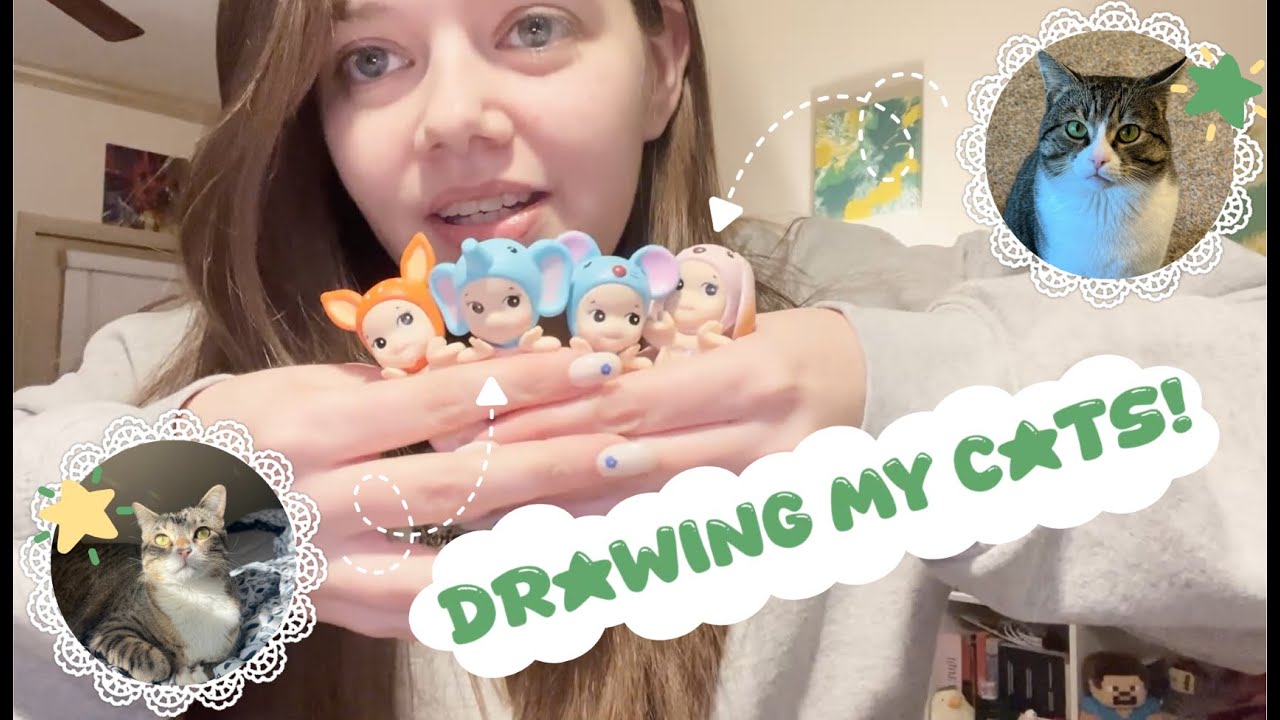 turning my cats into sonny angels! ☆ FIRST VIDEO