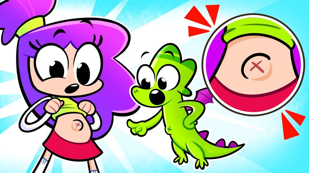 Why Do We Have a Belly Button? 🤔 Educational Cartoons for Kids & Nursery Rhymes