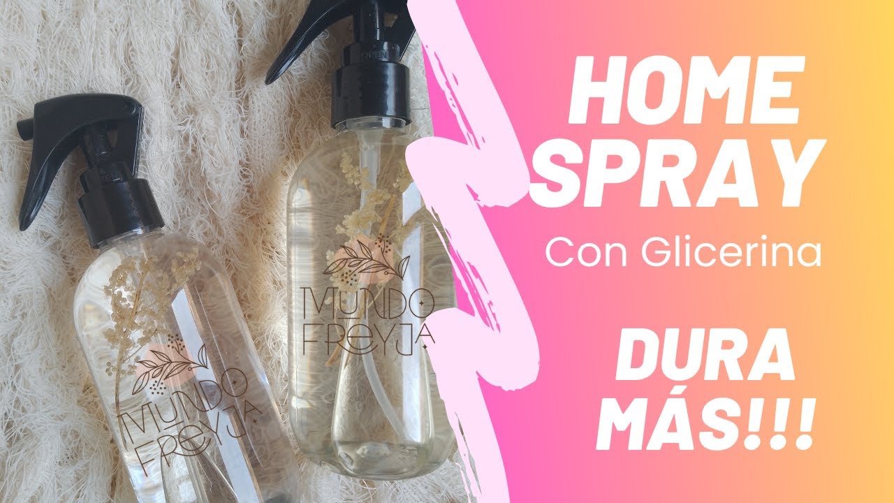 Home  Spray Duradero | El Secreto de la Glicerina para Perfumes de Ambiente #homespray
