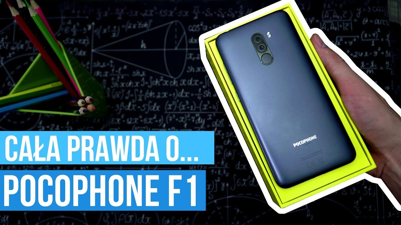 Cała prawda o POCOPHONE F1 - Recenzja wydajnego smartfona Xiaomi  / Mobileo [PL]