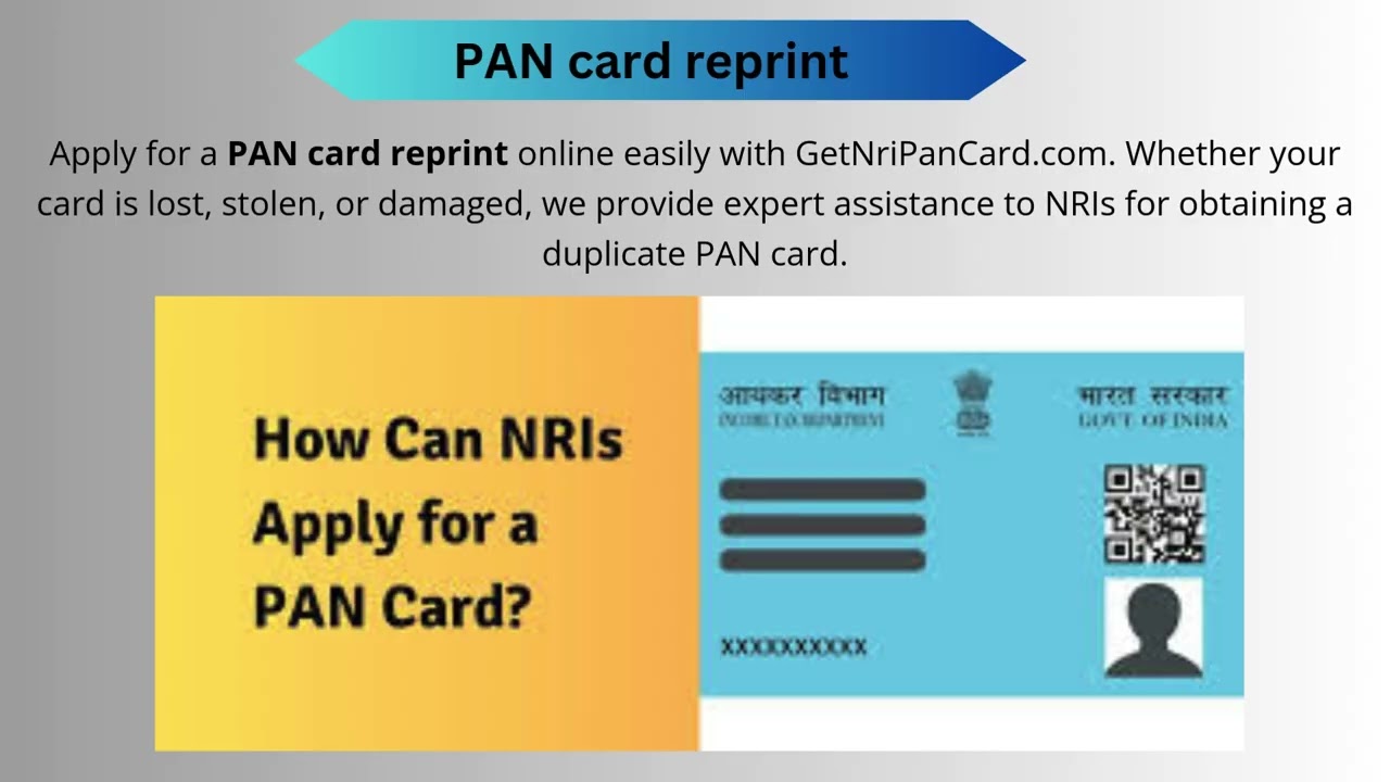 Apply for PAN Card Online - Simplified Process for NRI Applications