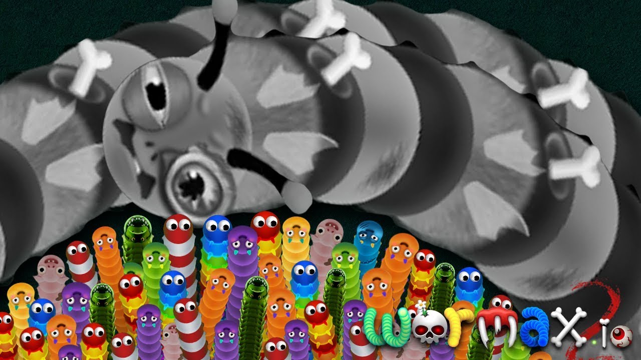 Wormax2.io © I Killed 75,480 Plus Bots Worm | Wormaxio 2 Hack World Never Record