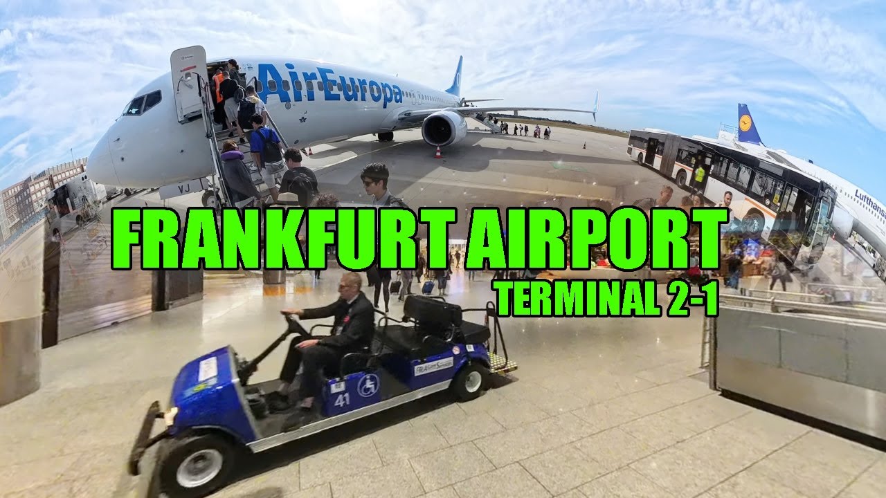 Frankfurt Airport ,One of the best Airport in Europe ! 