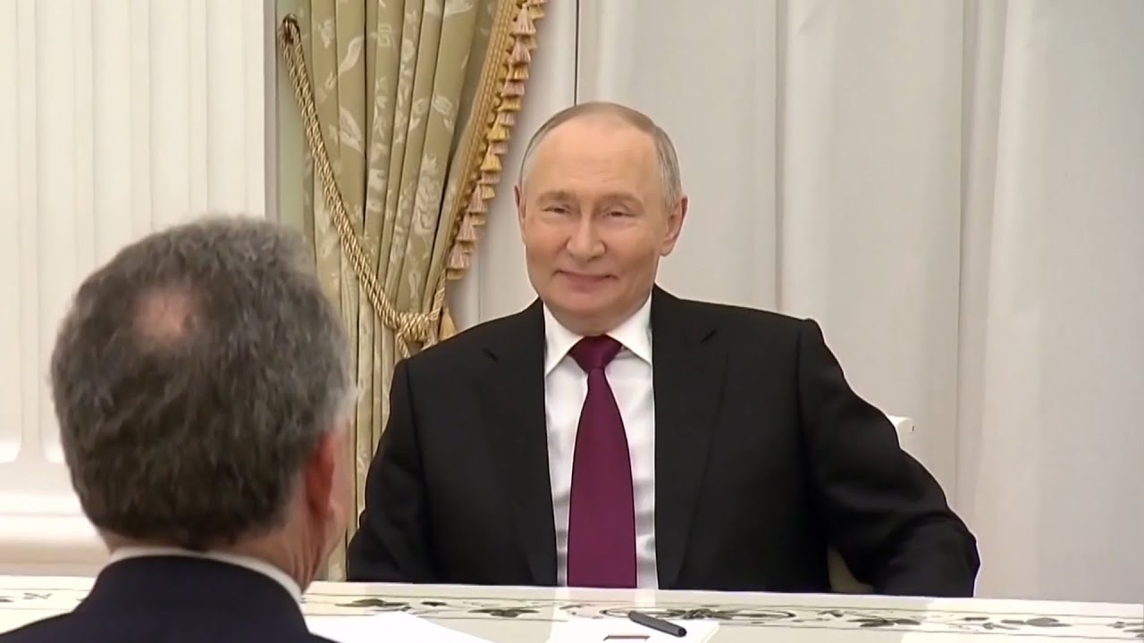 &lsquo;They&rsquo;re on the side of war&rsquo;: Putin claims Europe&rsquo;s rejecting a chance of peace