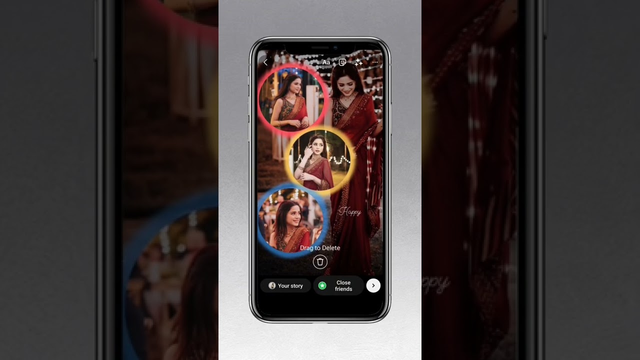 Festival Instagram Story Ideas |TRADITIONAL LOOK Story Ideas | New Post story Ideas