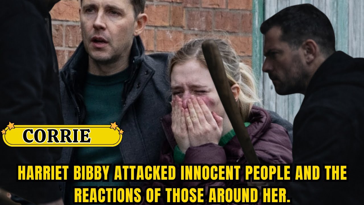 Harriet Bibby attacked innocent people and the reactions of those around her.