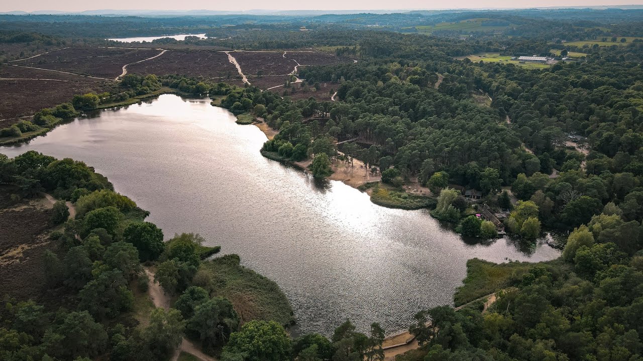 Frensham Small Pond - DJI Mavic Air 2