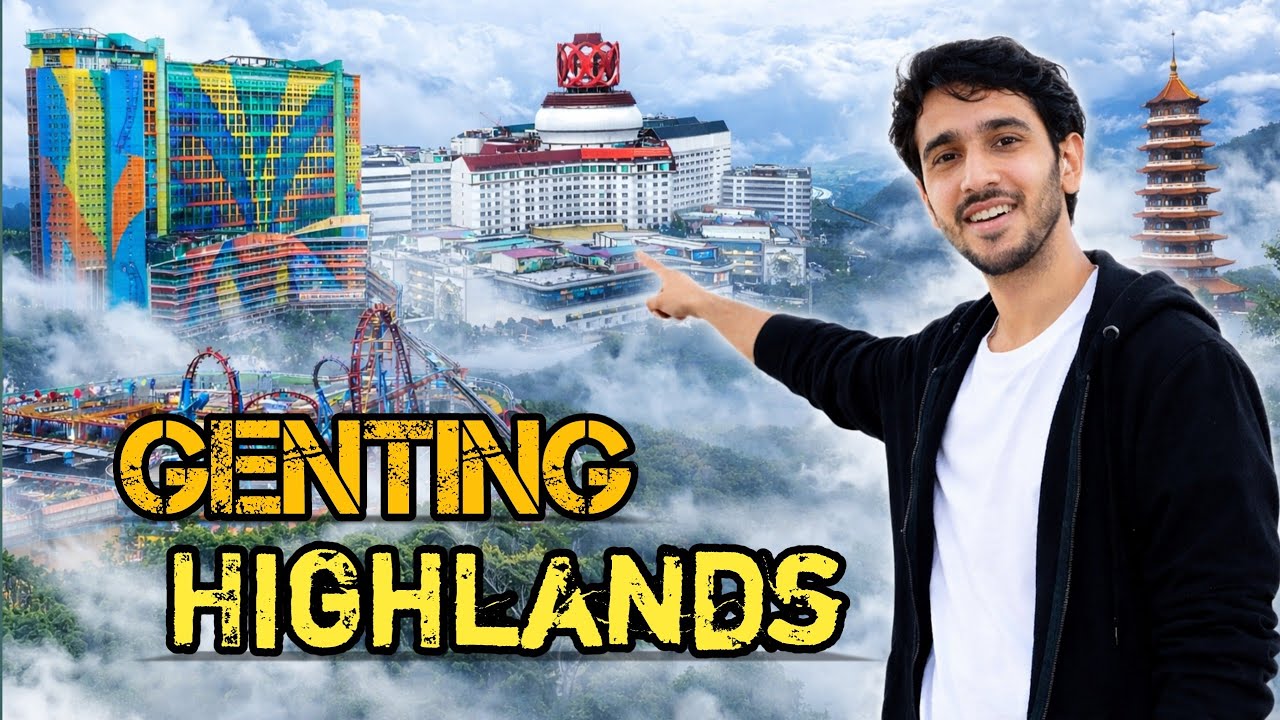 পাহাড়ের উপর স্বপ্নের শহর | Genting Highlands । 10 RM এ Kuala Lumpur To Genting | Travel Vlog Bangla