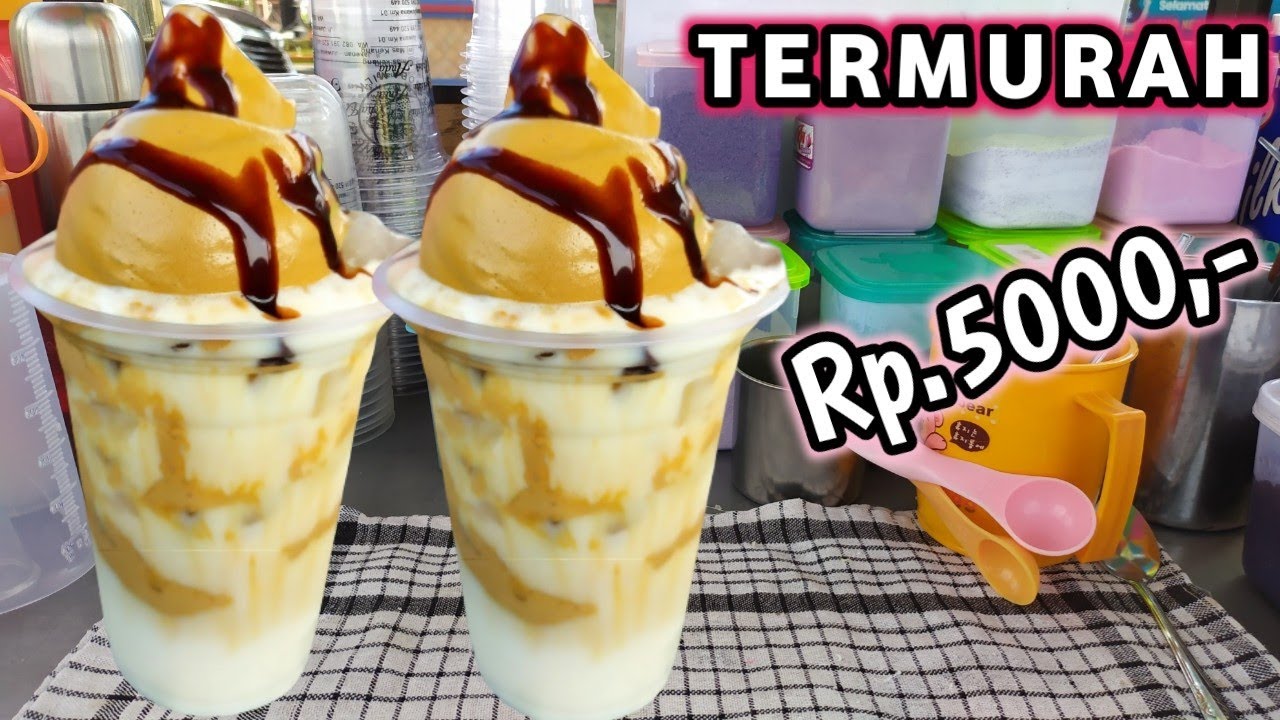 minuman kekinian 5000an || usaha modal kecil menjanjikan