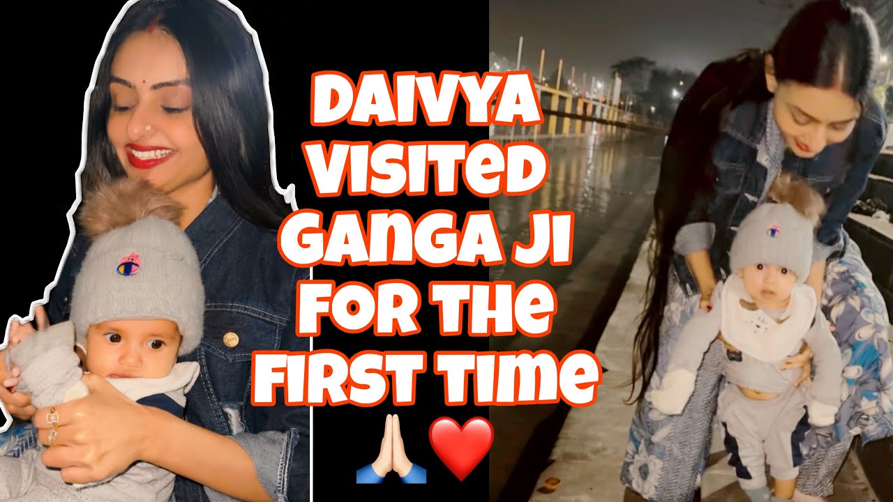 Daivya pehli bar ganga ji gya❤️🫰