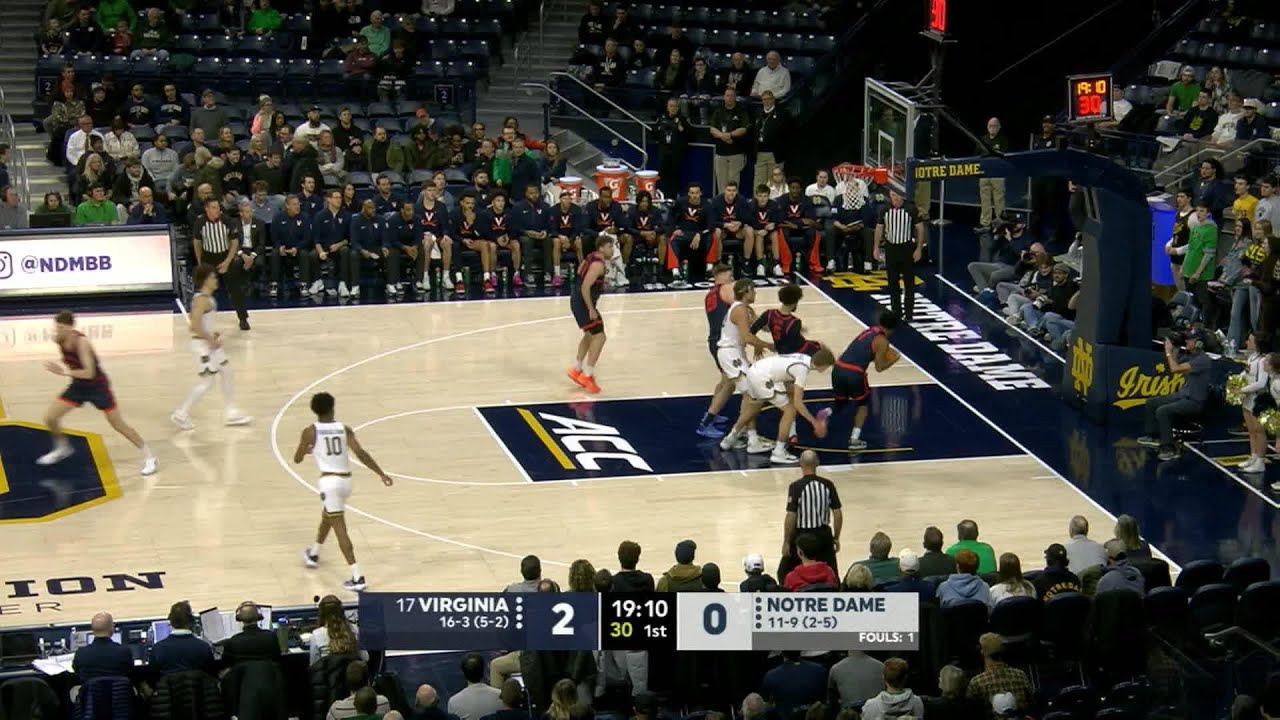 MEN'S BASKETBALL: Notre Dame - Highlights