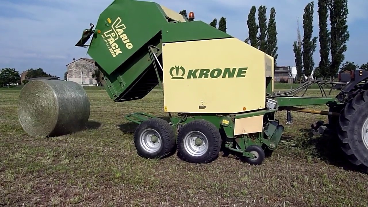 John Deere 940 Borello 7500 JCB Fastrac 160 Krone Vario Pack Multi-Cut 1800