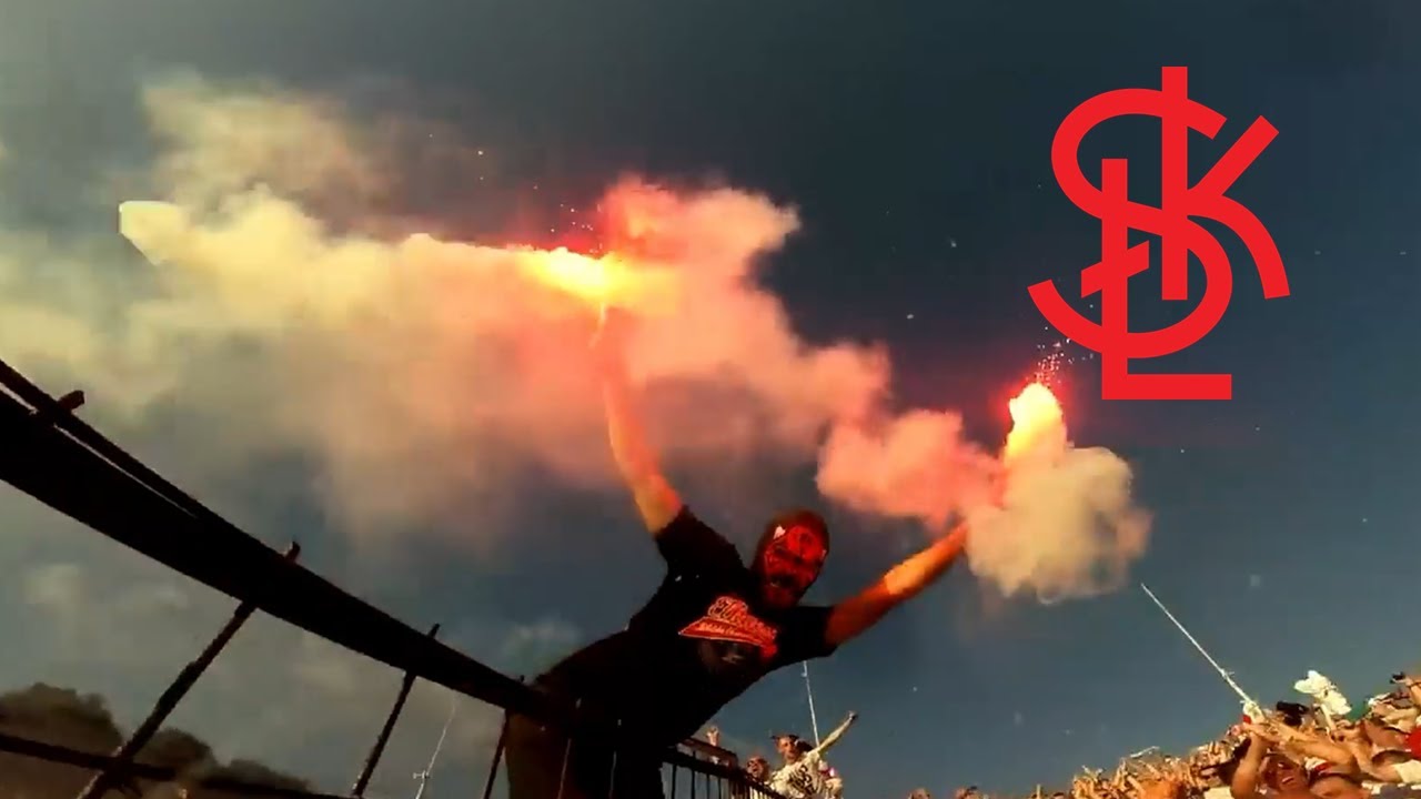 LKS Lodz Ultras POV | Pyro, Choreo
