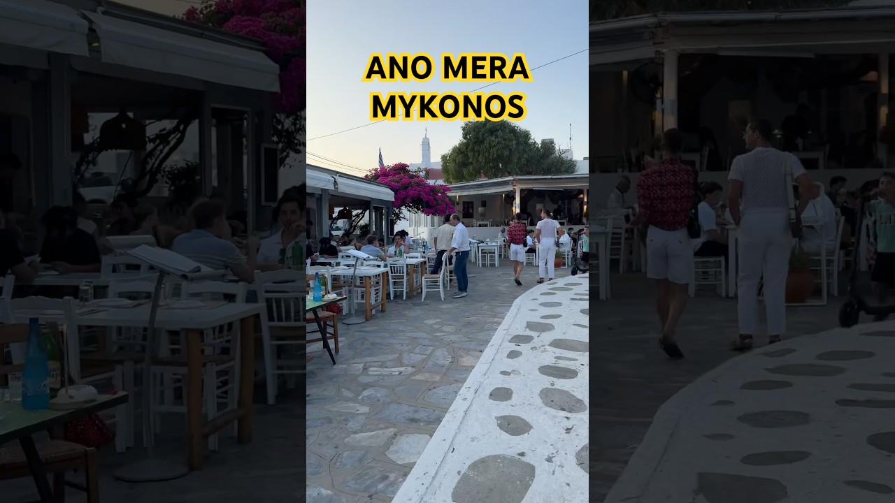 Ano Mera, Mykonos #mykonos #greece #hylap #greekislands #anomera #dulich #greekcitylife #travel