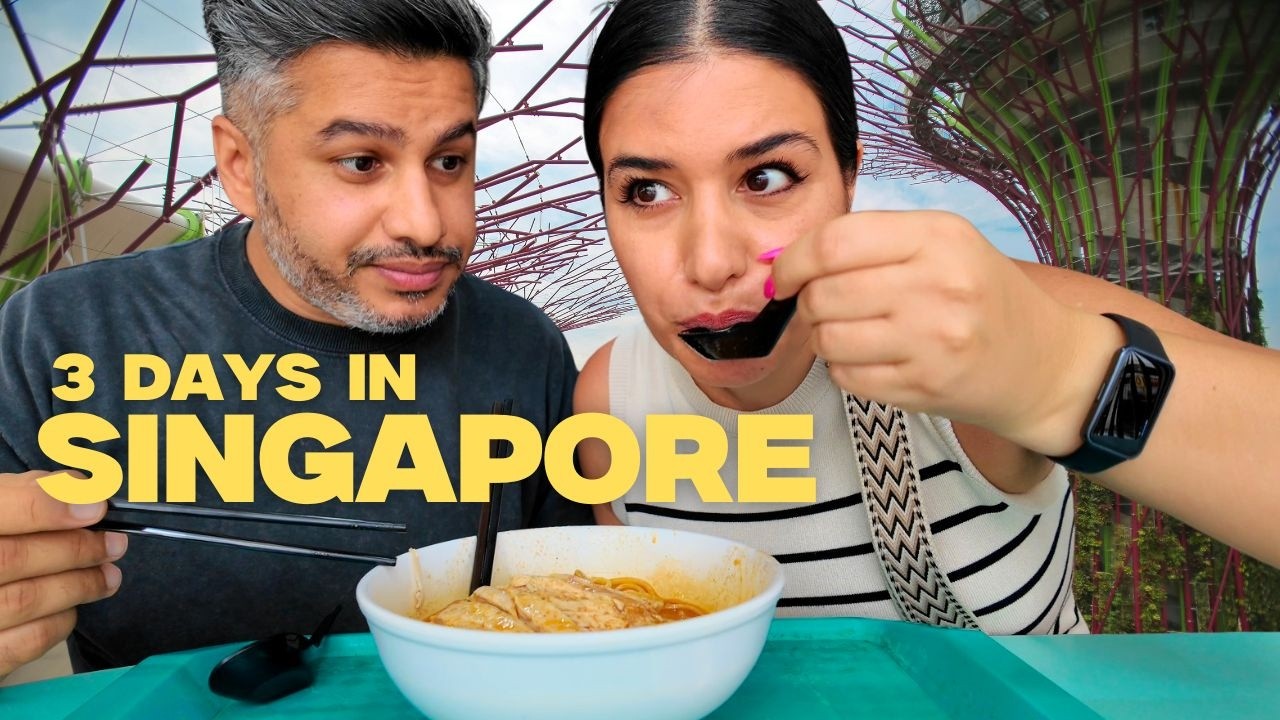 3 Days in Singapore 🇸🇬 Food Hawkers, Cafes, Local Spots, Date Nights & Jewel Changi Airport
