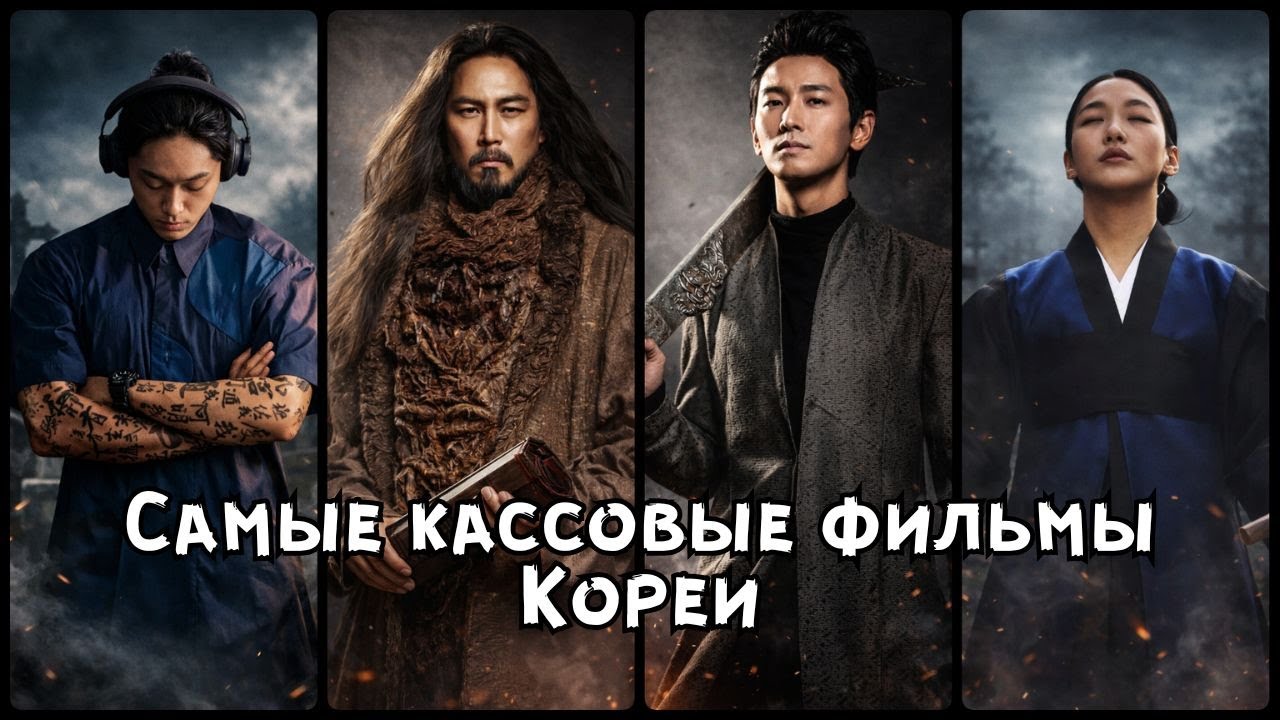 ТОП-10 Самых кассовых фильмов Южной Кореи за всю историю