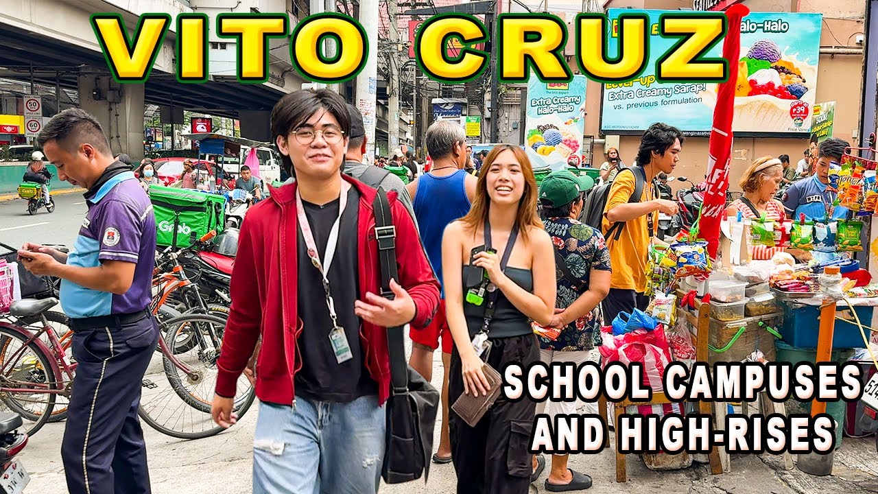 Vito Cruz Manila Walk Tour 2024 | DLSU, College of St Benilde and Saint Scholastica's College