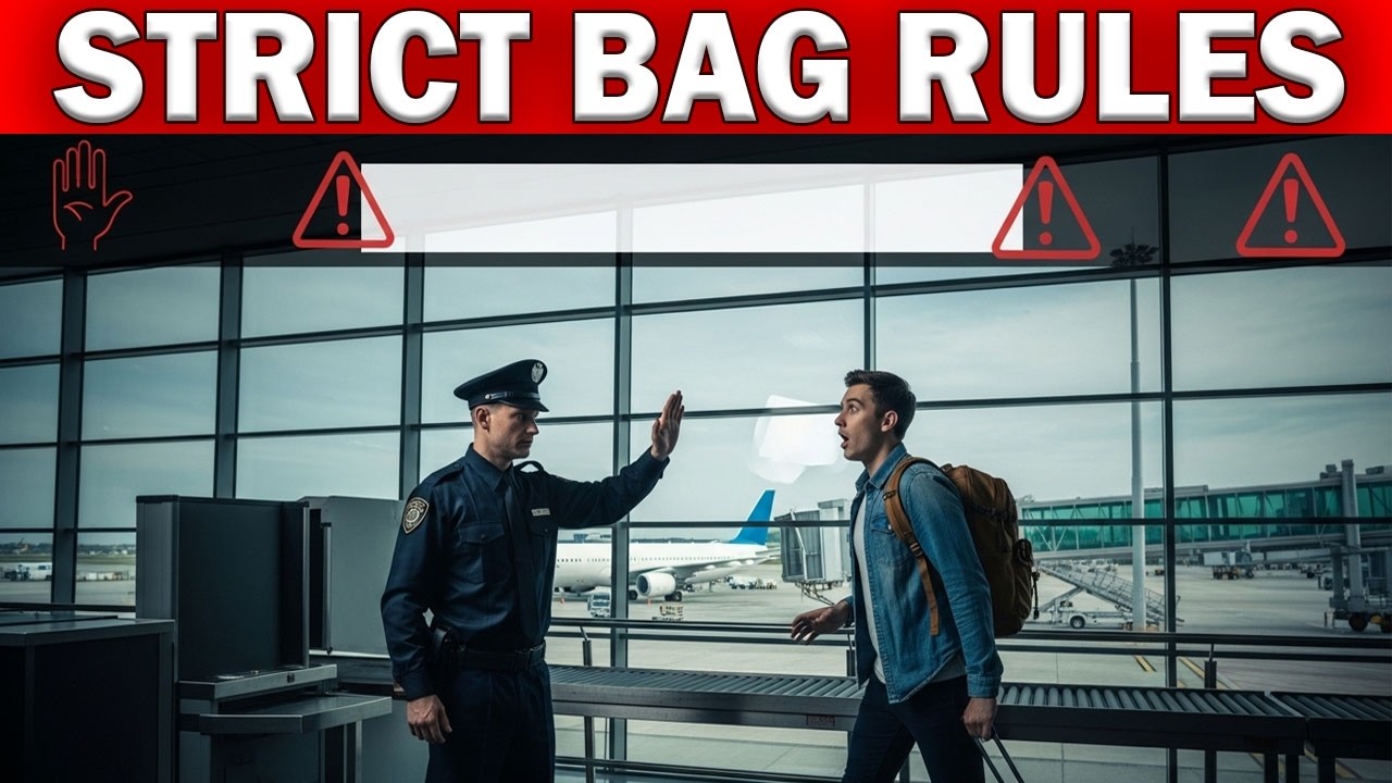 ⚠️ TSA & Airlines Tighten Carry-On Rules Due to Global Situation