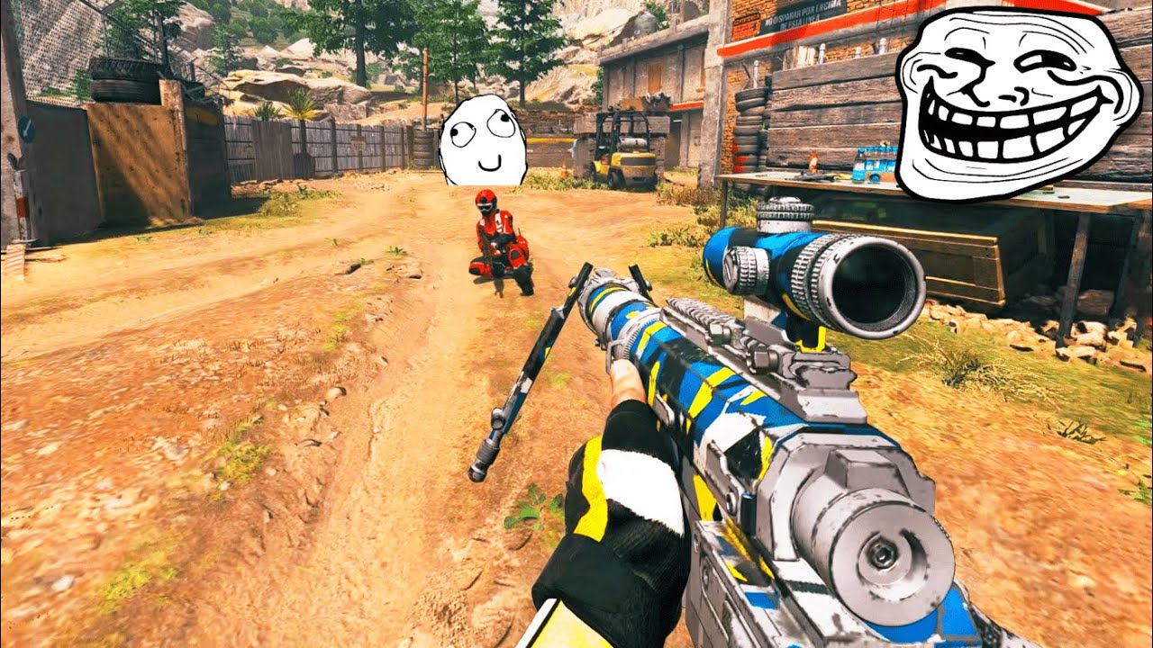 Acting like BOT then POPPING OFF with a SNIPER (HILARIOUS)