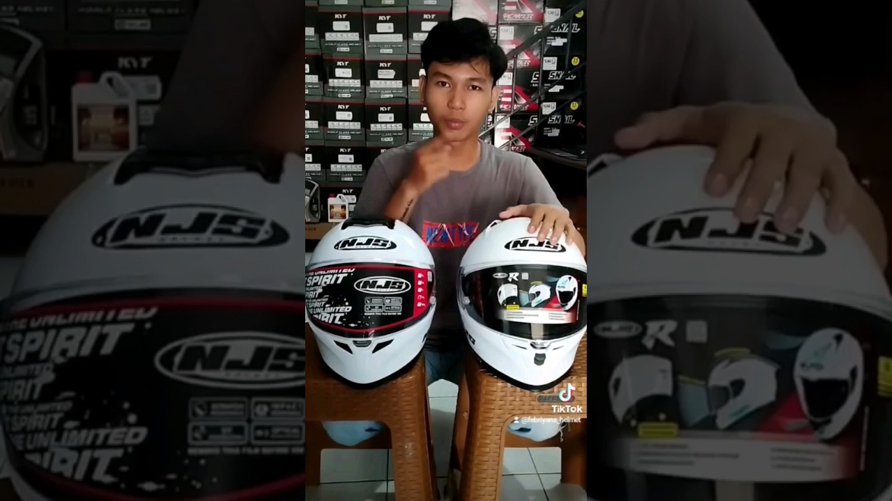 PERBEDAAN NJS ZX1 DAN ZX1R #njshelmet #helmet