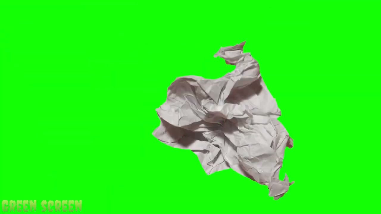 Paper Transitions Green Screen | Prewed Editing element