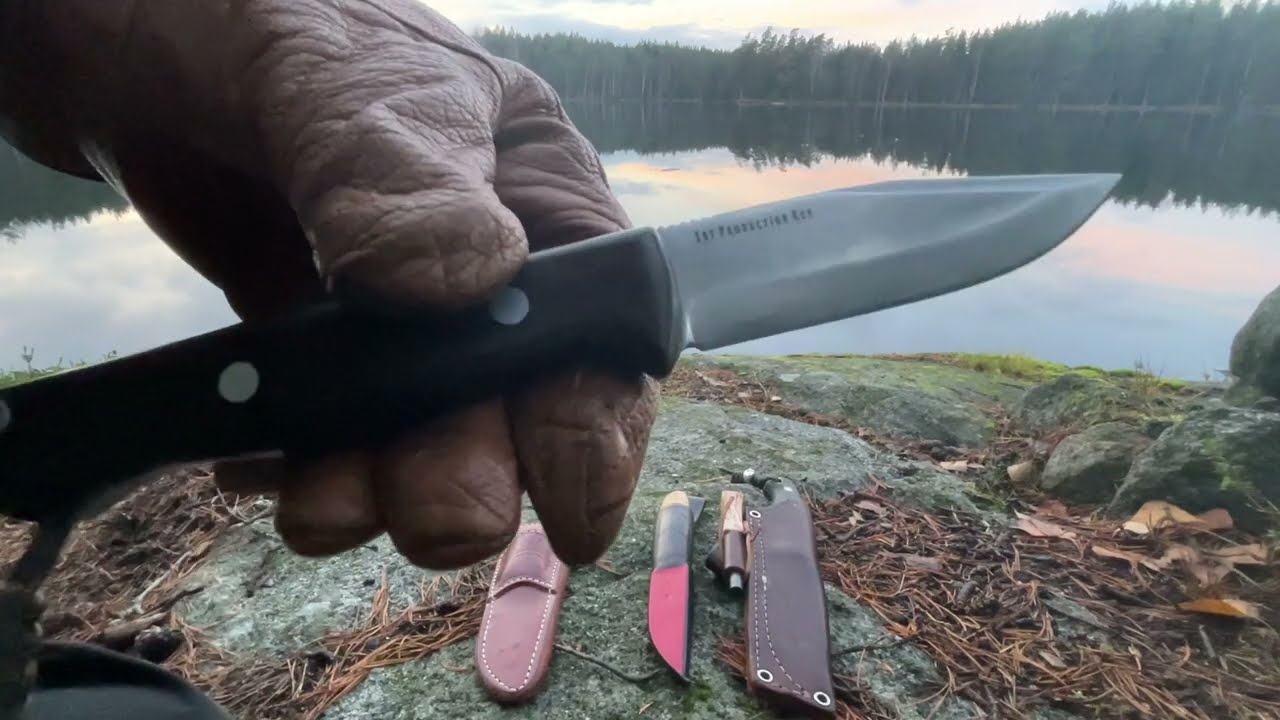 Comparing 3 GREAT outdoor knives. Bark River Gunny, Tommi Puukko, LT Wright GNS.