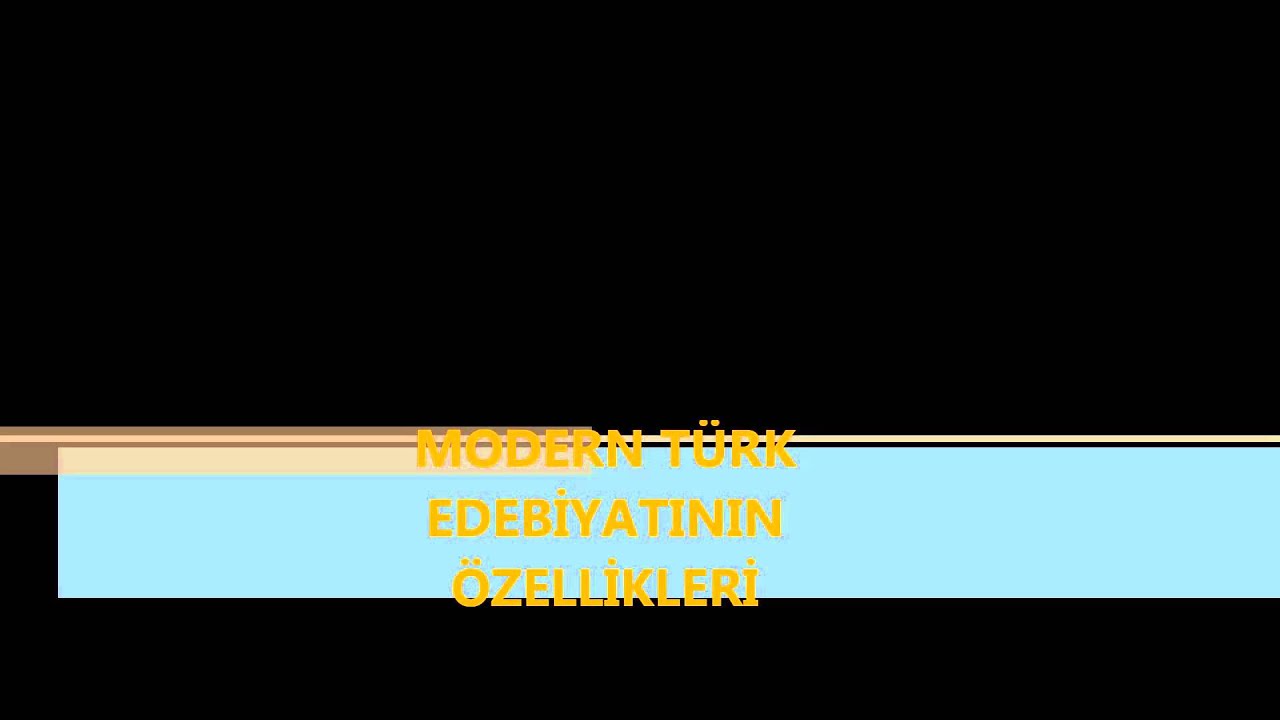 Modern Edebiyat