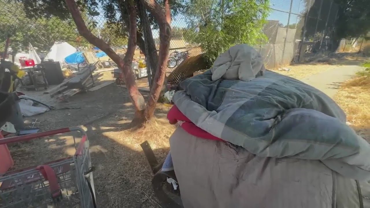 San Jose homeless sweep underway