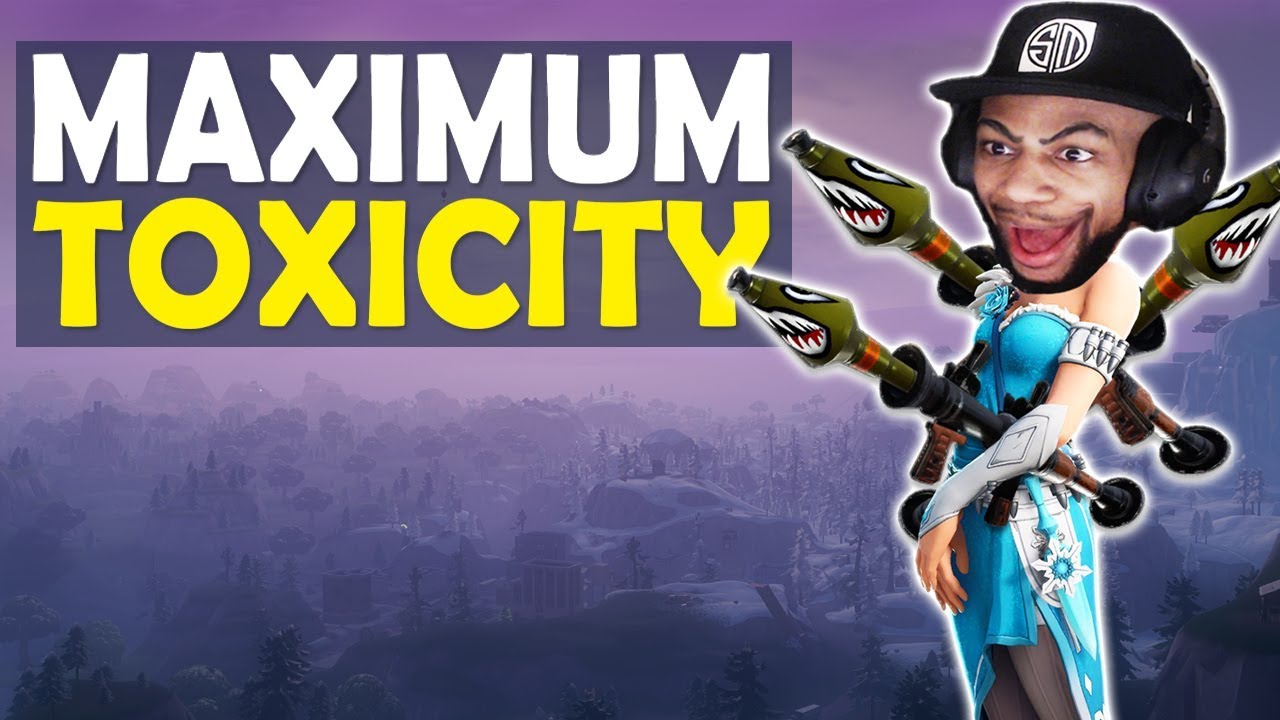 MAXIMUM TOXICITY | ROASTING VIEWERS | TRIPLE ROCKET DESTRUCTION - (Fortnite Battle Royale)