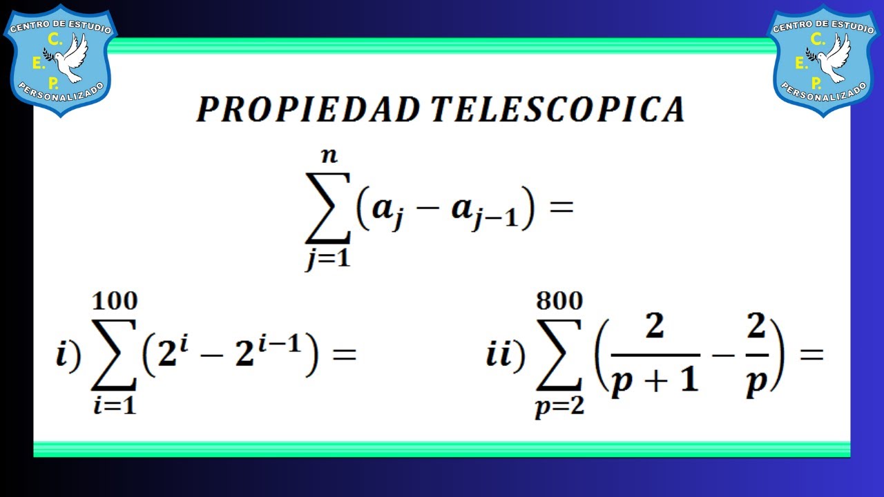 PROPIEDAD TELESCÓPICA SUMATORIA