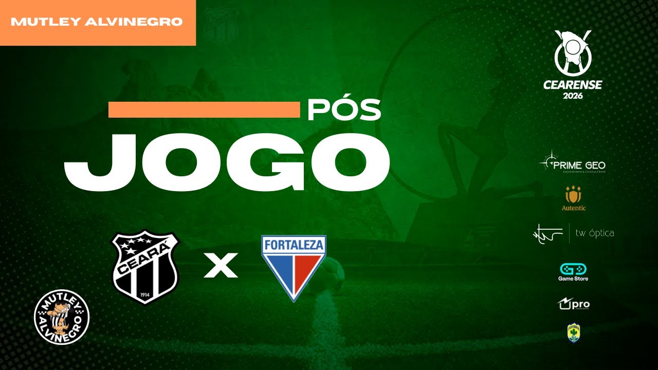 PÓS-JOGO: CEARÁ 1 (4) X 1 (5) FORTALEZA - PERDEMOS NAS MUDANÇAS!!!