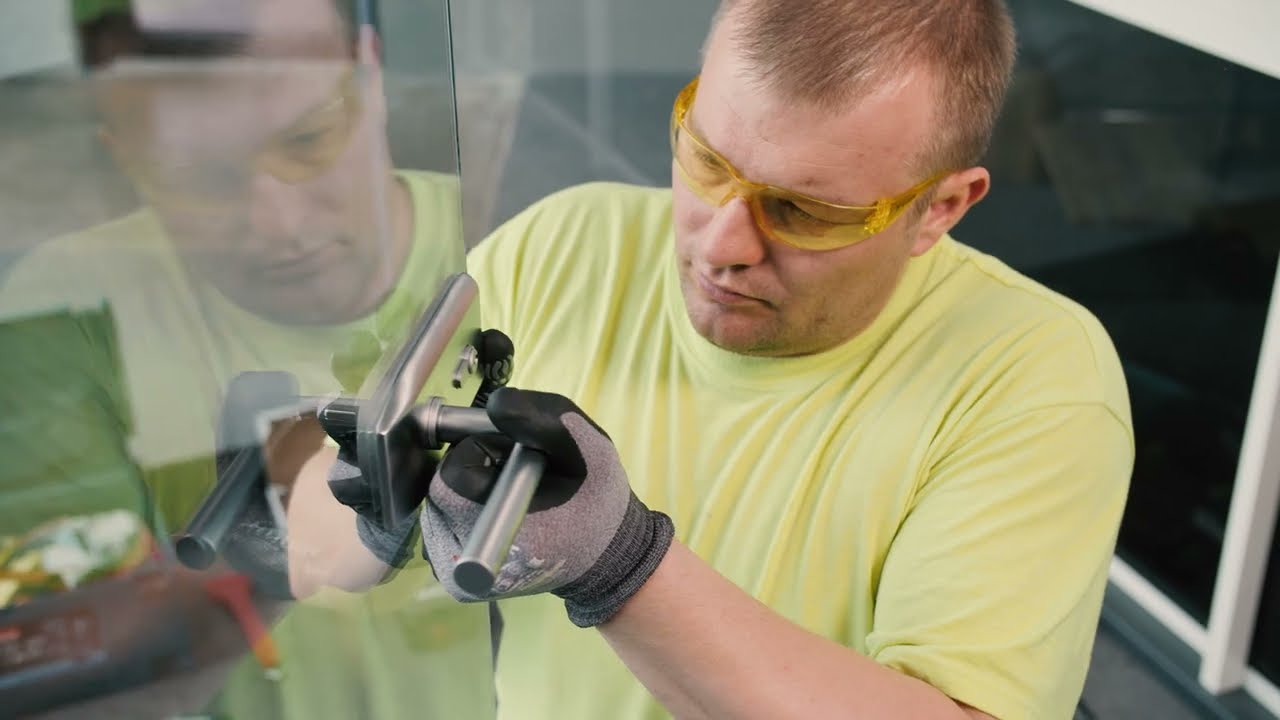 Lümico Aluminum Terrace Frameless Glazing System Installation