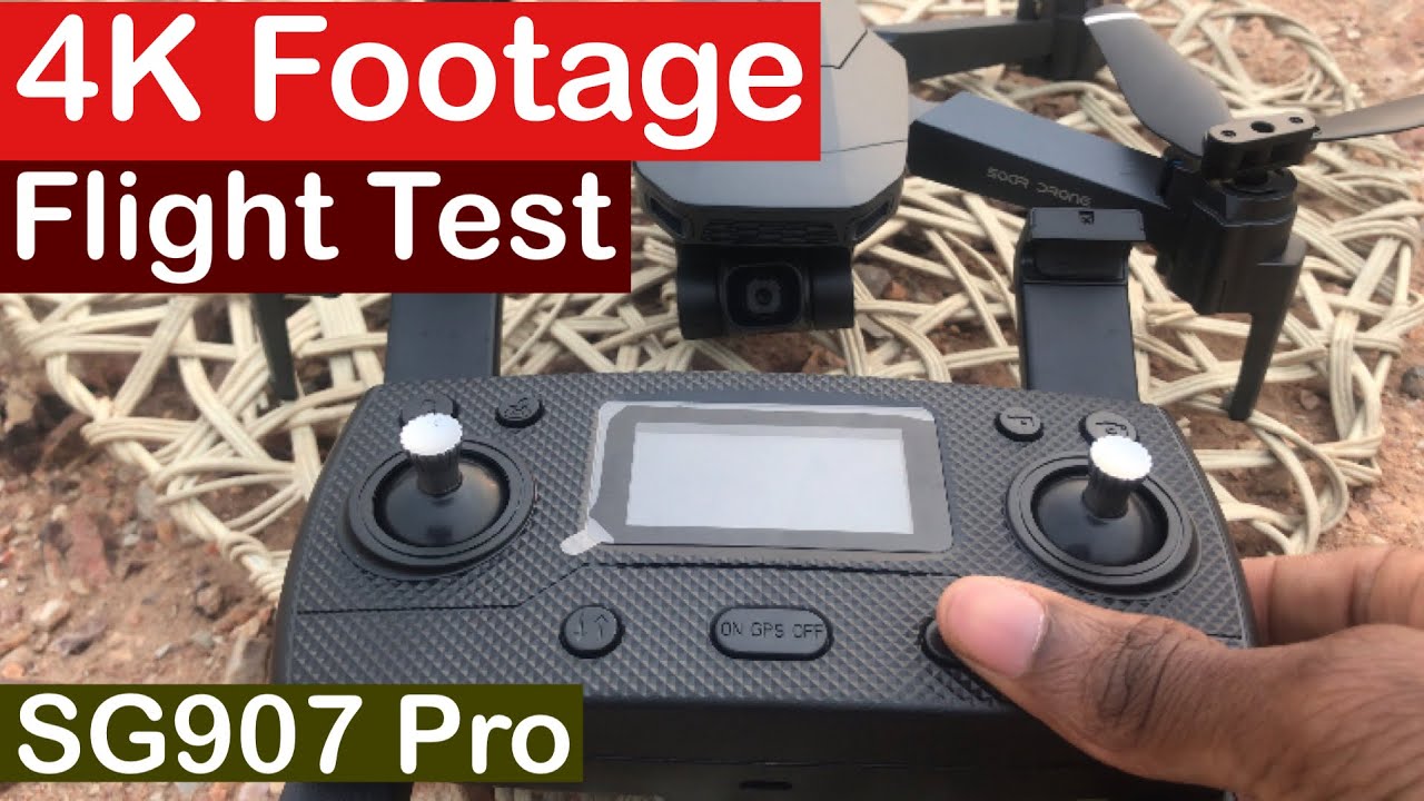 4K Flight Footage SG907 Pro | Flight Test