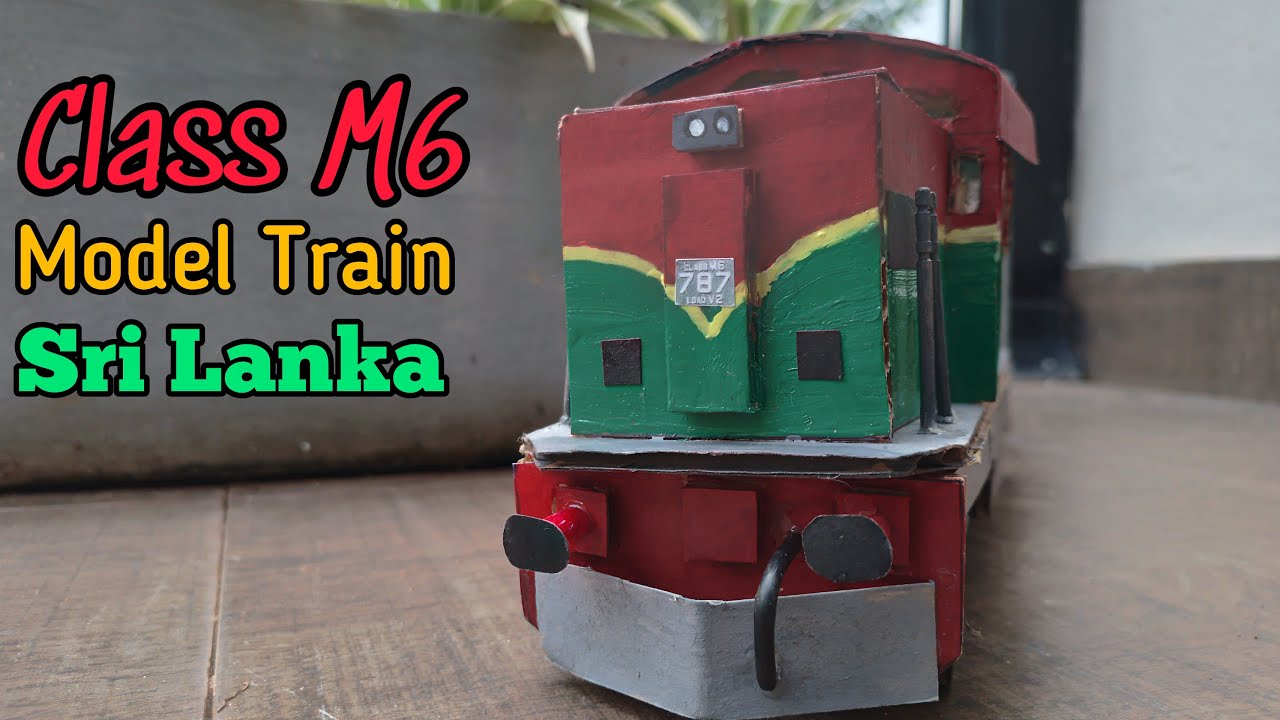 Class M6 Model Train In Sri Lanka
