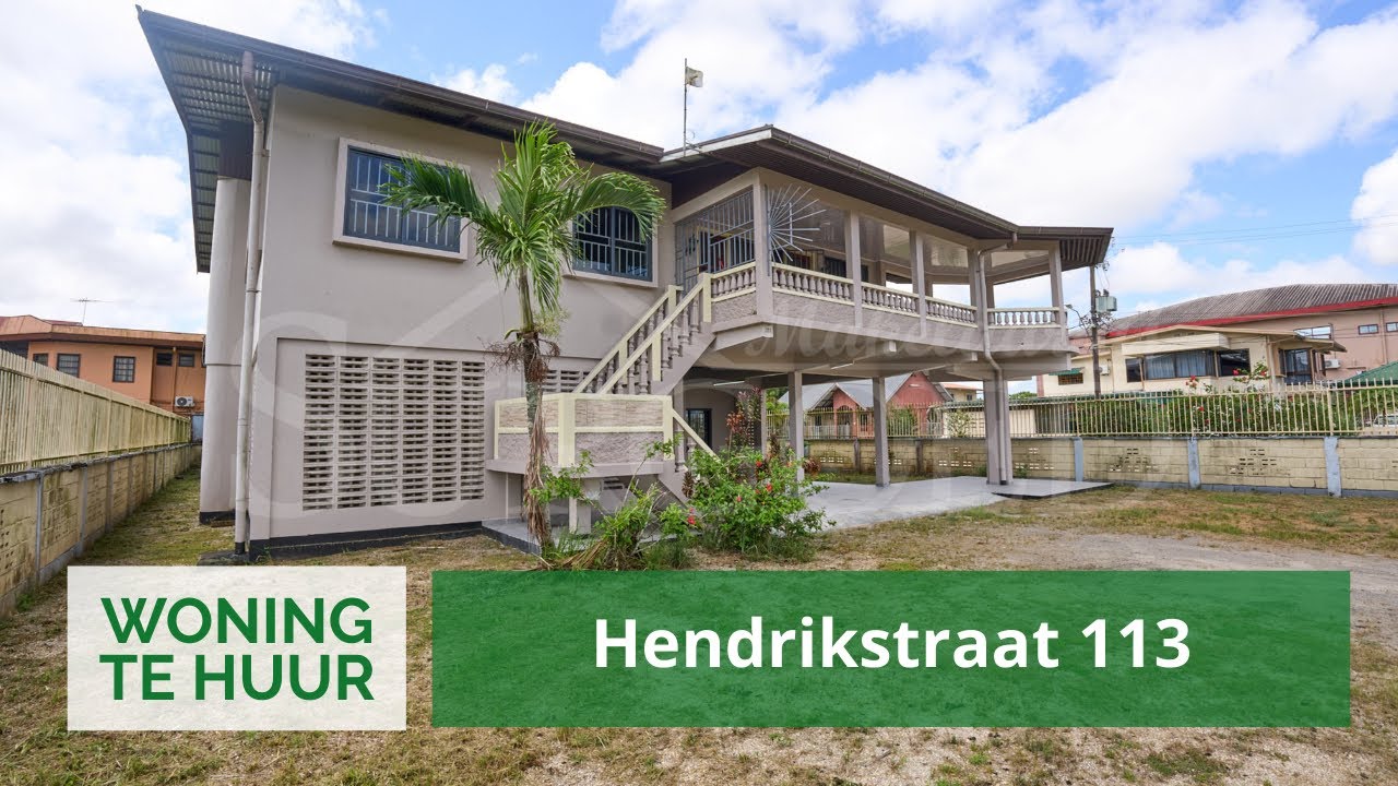 Hendrikstraat 113 • 300 m² Hoogbouw te Welgelegen, Paramaribo, Suriname