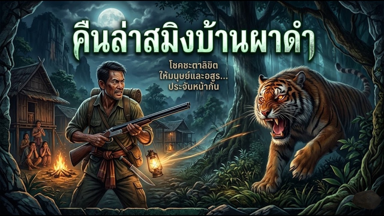 Ночная охота на тигра у плотины Бан Пха