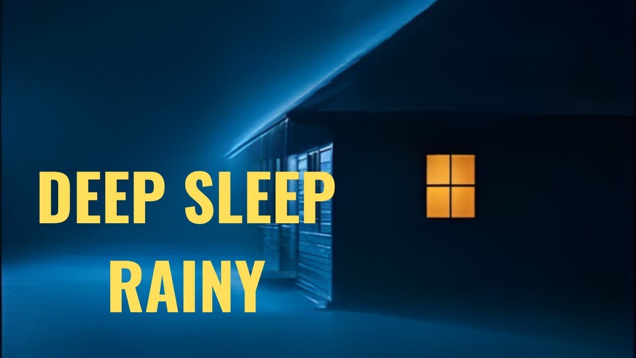 Rain Sounds for Sleep 🌧️ | Cozy Cabin Ambience at Night