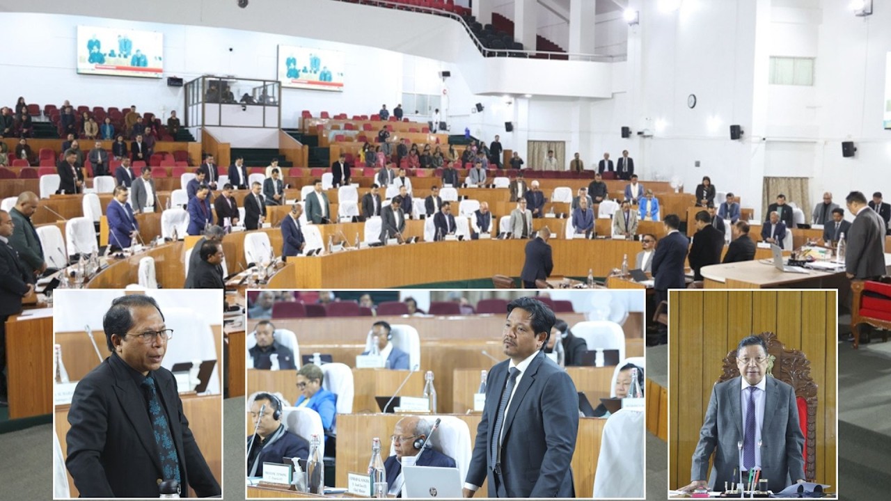 Pynsangeh iak Dorbar Mang Tyngka ban leh burom ia u MP Ricky Syngkon; pynbna shuti ha Shillong Seat