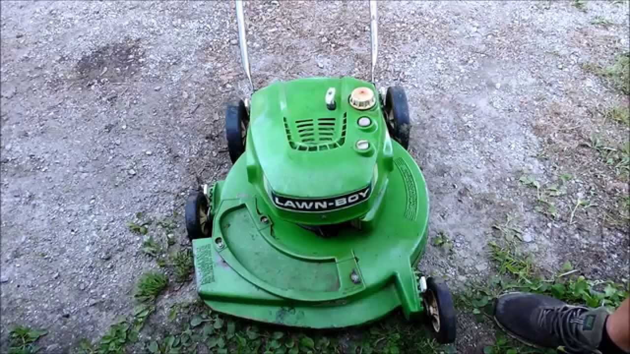Cleaning Lawn Boy Exhaust Ports