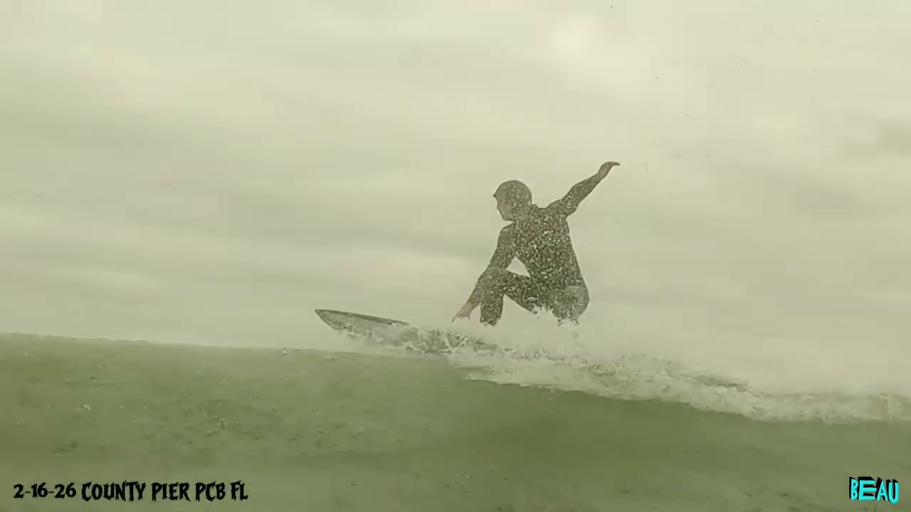 Surfing The County Pier PCB FL 2-16-26