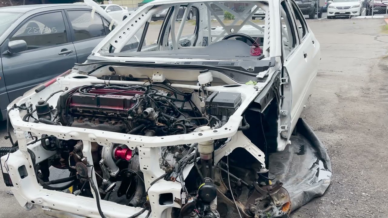 Episode #3 Rebuild Rally Racing Mitsubishi Lancer Evolution 9, T rally team, HousSam Tarabay