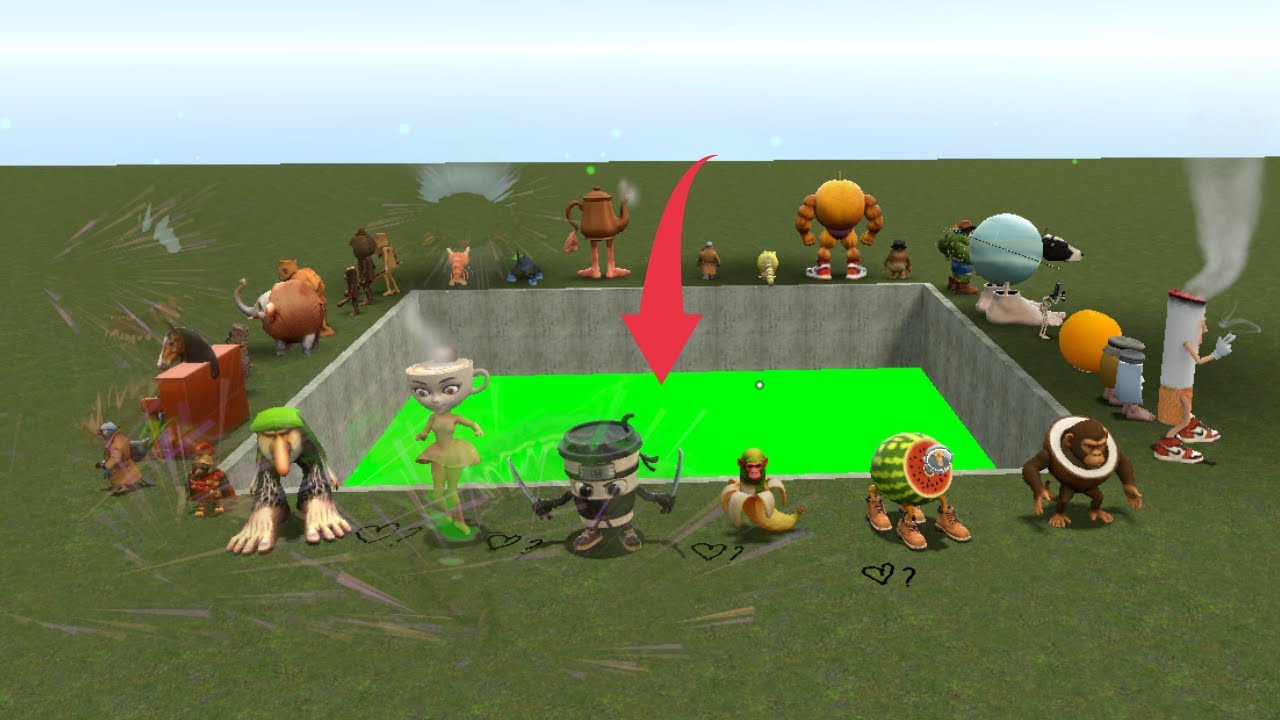 Big Hole Toxic Spartan Kicking Brainrot Italian Memes in Garry's Mod!