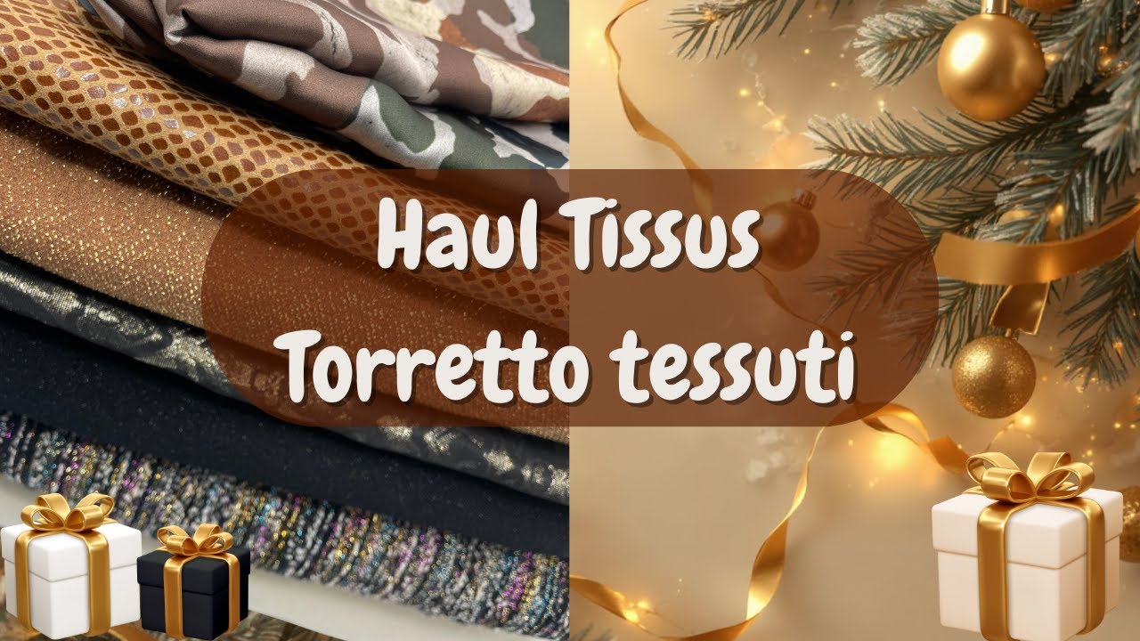Haul tissus Torretto Tessuti 🧵 | Mes projets couture à venir