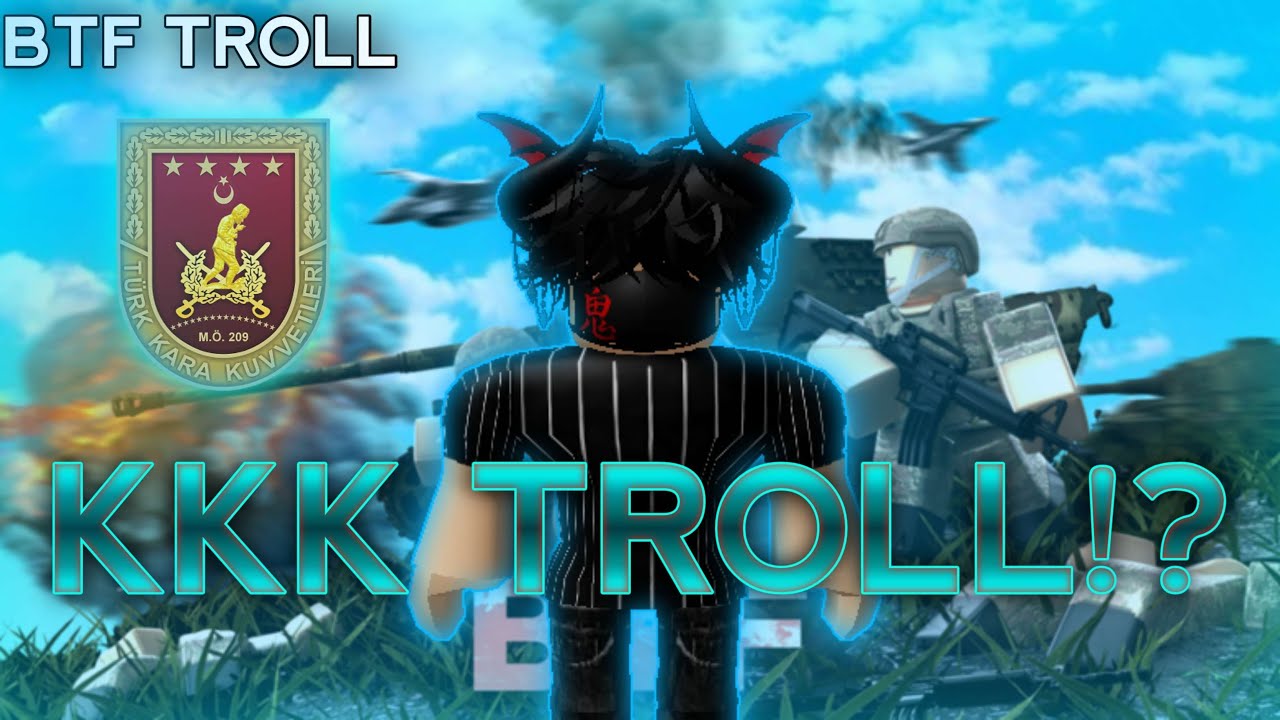 BTF ROBLOX TROLL OR1’İ KOMUTAN YAPIP KOMUTANA JJ CEKTİRDİM YILIN TROLLÜ