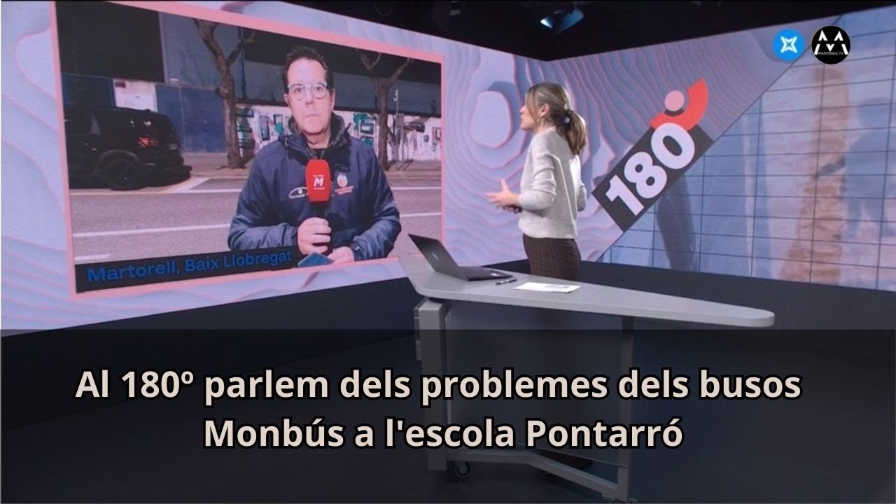 090226 Al 180º parlem dels problemes dels busos Monbús a l'escola Pontarró